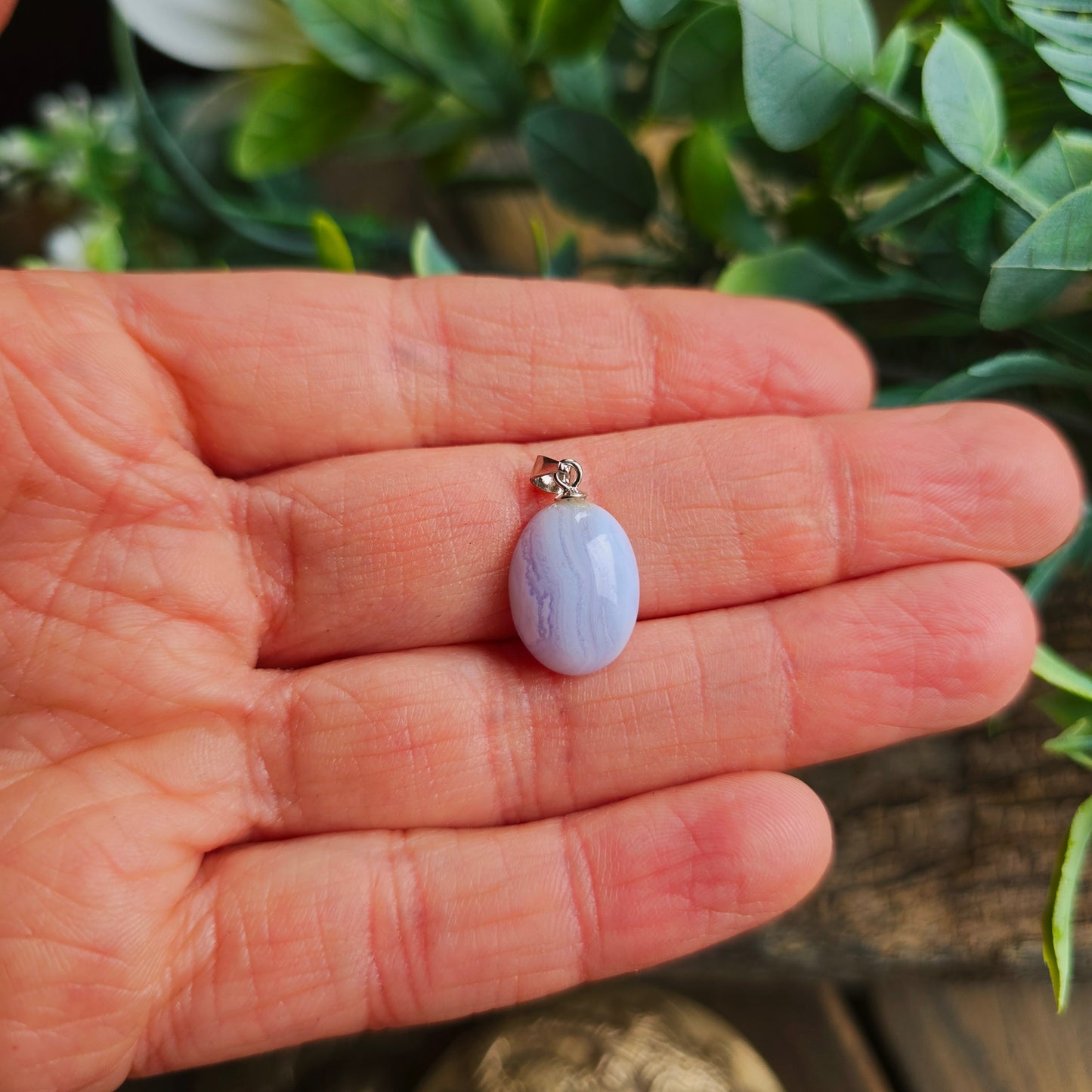 Pendentif en Calcédoine - n°3