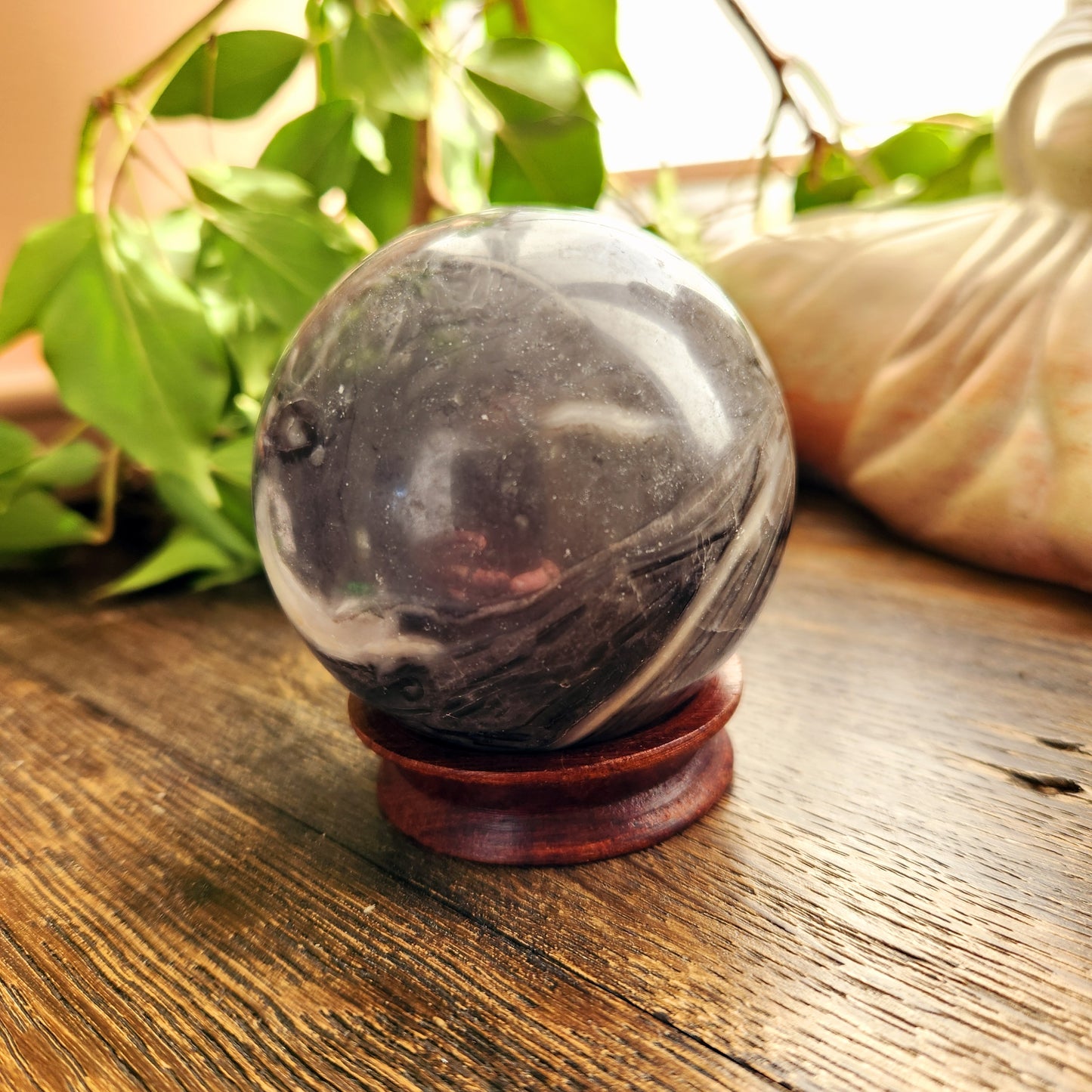 Sphère en Jaspe Picasso - n°1