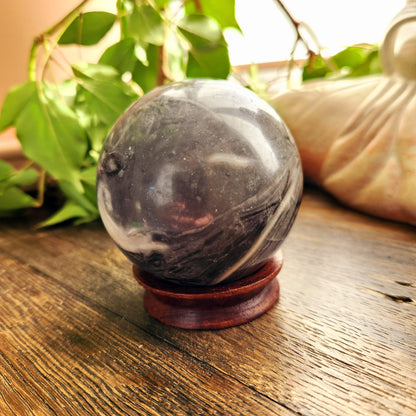 Sphère en Jaspe Picasso - n°1