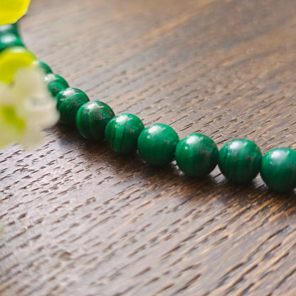 Collier en Malachite