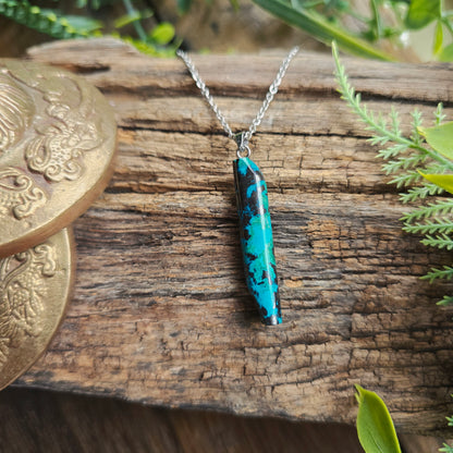 Pendentif Totem en Turquoise - n°2