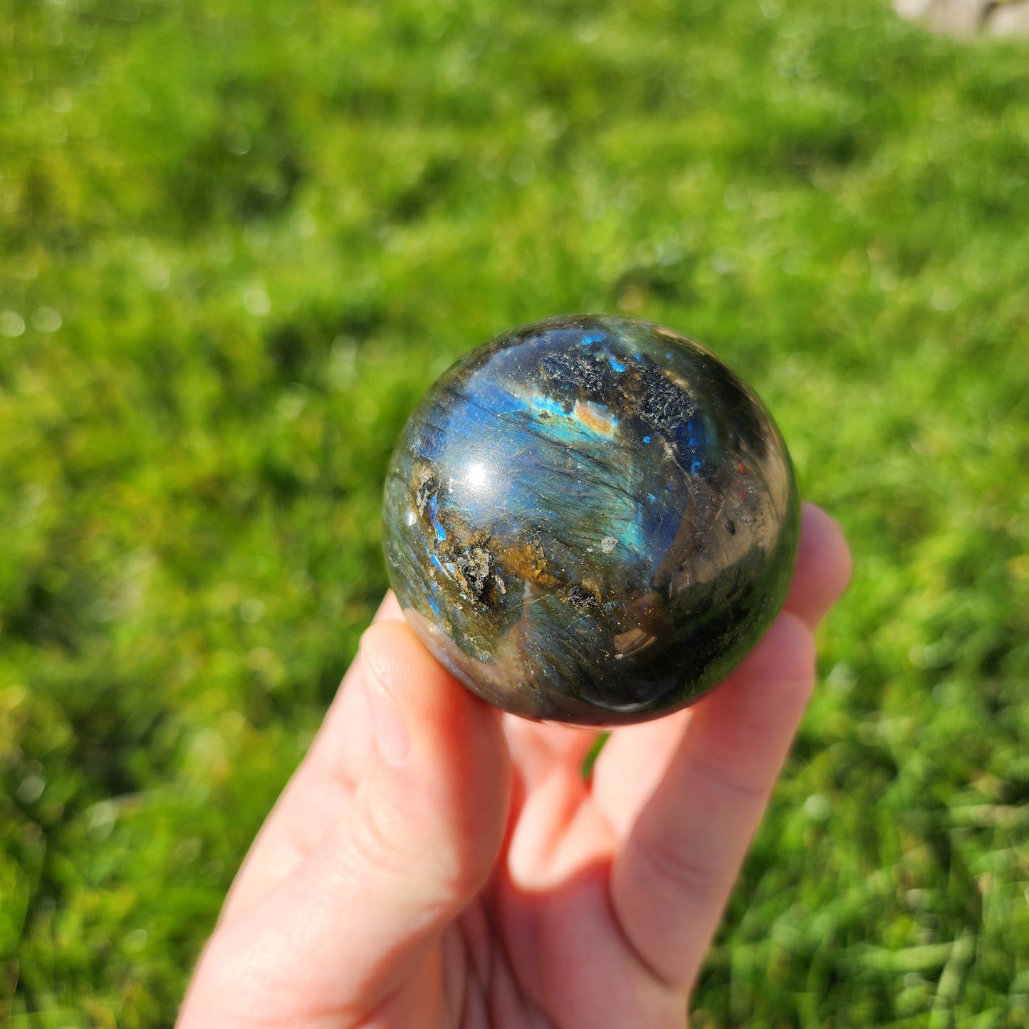 Sphère en Labradorite - n°3