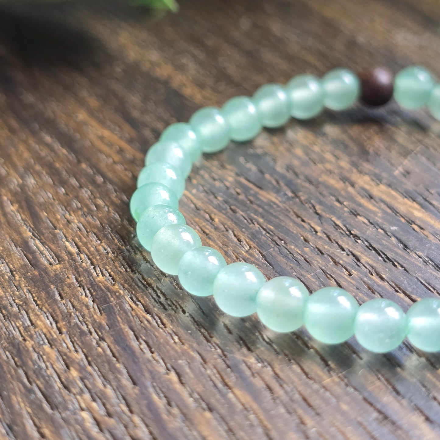 Bracelet enfant en Aventurine verte - 4mm