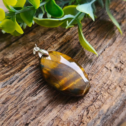 Pendentif en Œil de tigre - n°6