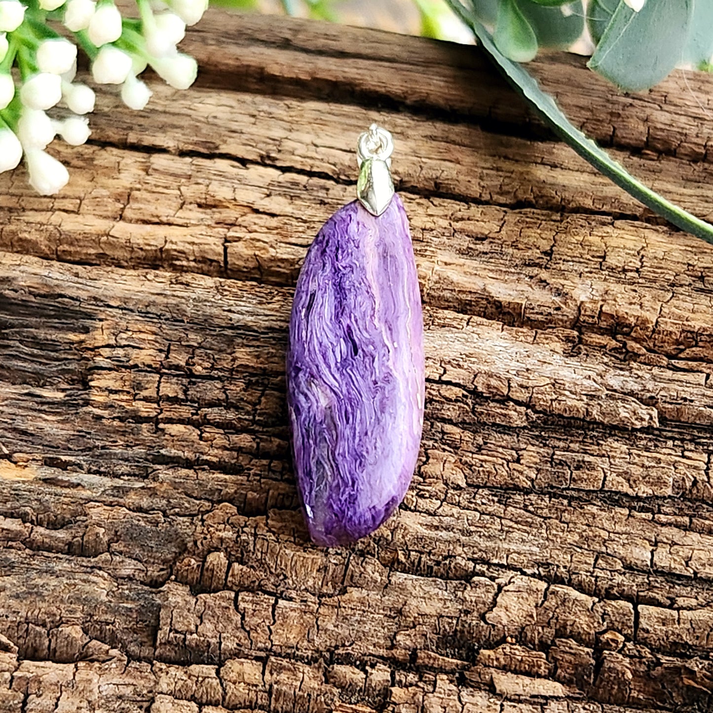 Pendentif en Charoïte - n°1
