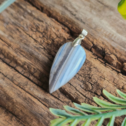 Pendentif en Opale bleue owyhee - n°3