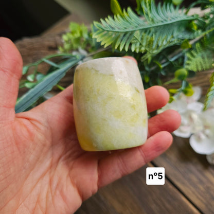 Tasse en Jade "couleur citron"