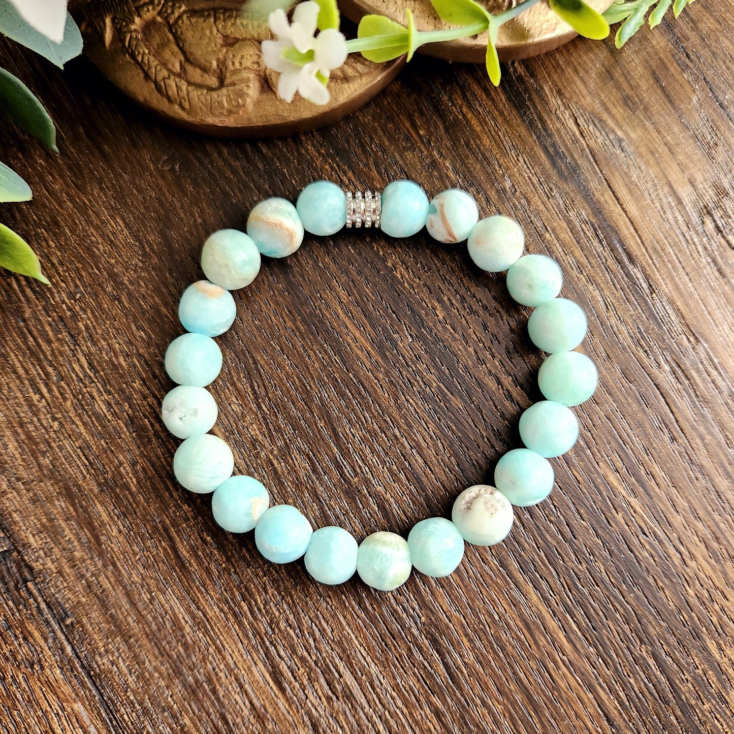 Bracelet en Aragonite - 9mm