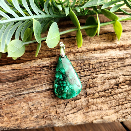 Pendentif en Malachite - n°4
