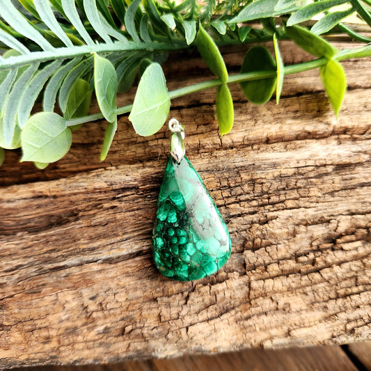 Pendentif en Malachite - n°4