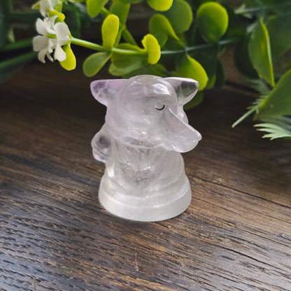 Yoda sculptés