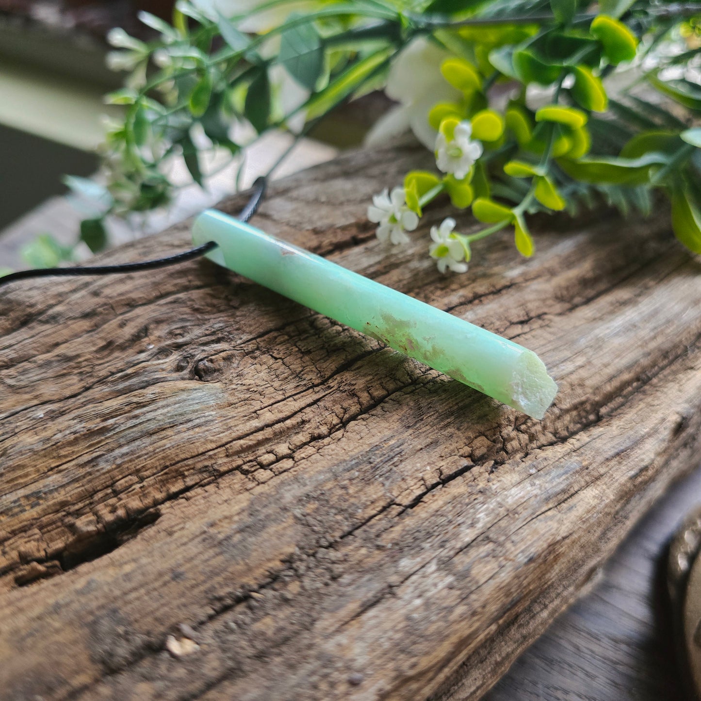 Pendentif Totem en Chrysoprase - n°6