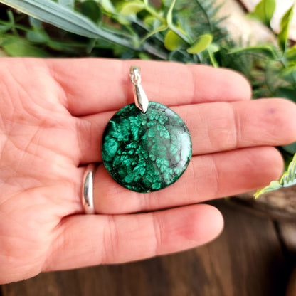 Pendentif en Malachite - n°5