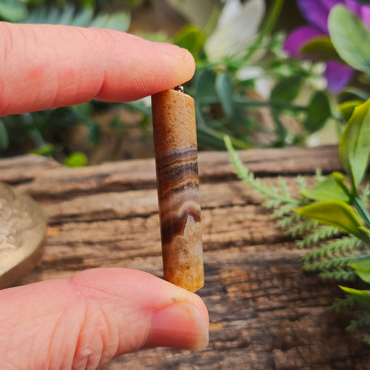 Pendentif Totem en Agate - n°1