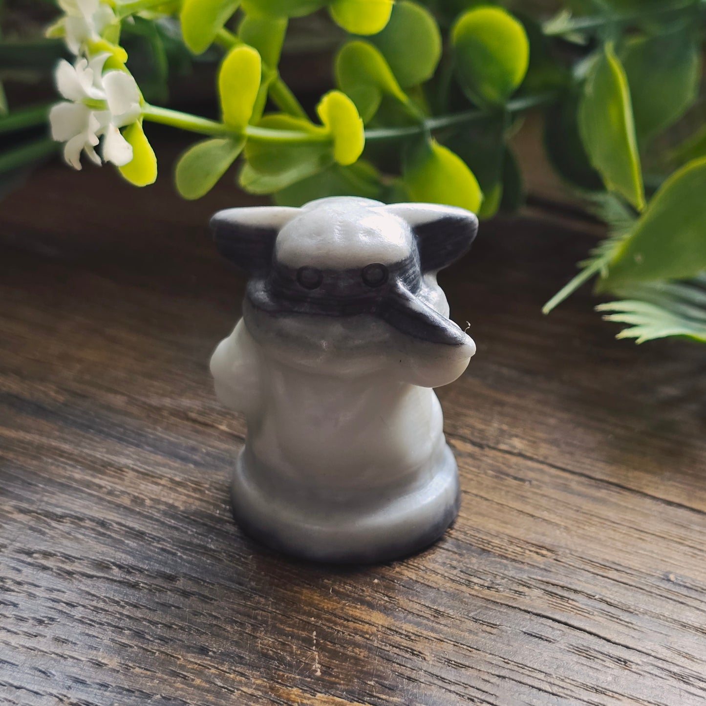 Yoda sculptés