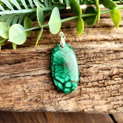 Pendentif en Malachite - n°3