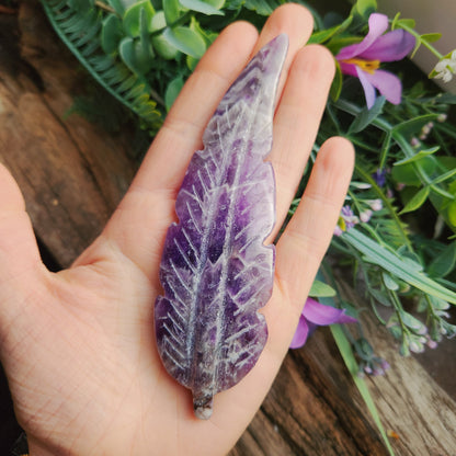 Plume en Améthyste