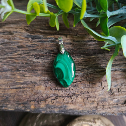 Pendentif en Malachite - n°13