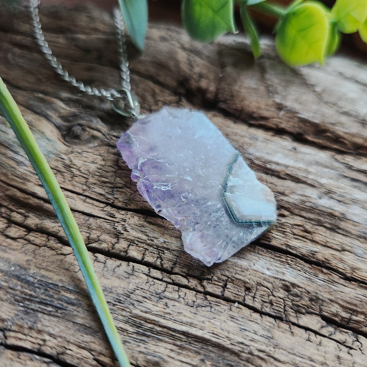 Pendentif en Améthyste brute n°3