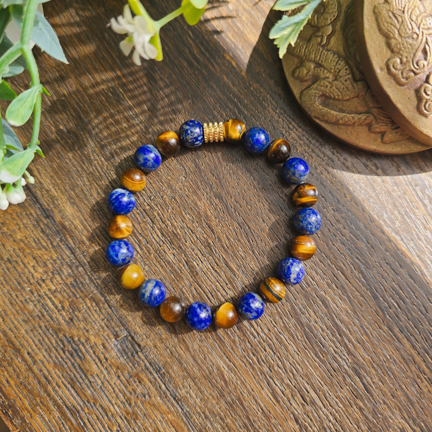 Bracelet Protection et Sagesse - 8mm