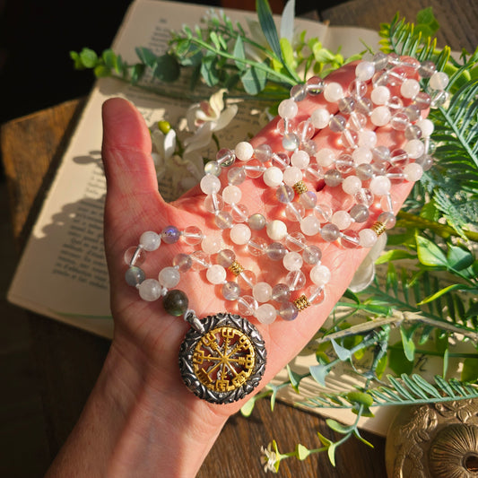 Mala Air - Paix intérieure - Pierre de lune, Labradorite et Cristal de roche - n°2