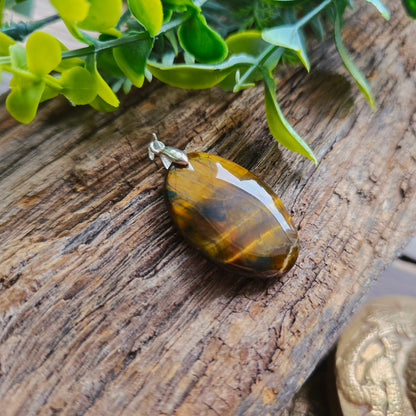 Pendentif en Œil de tigre - n°6