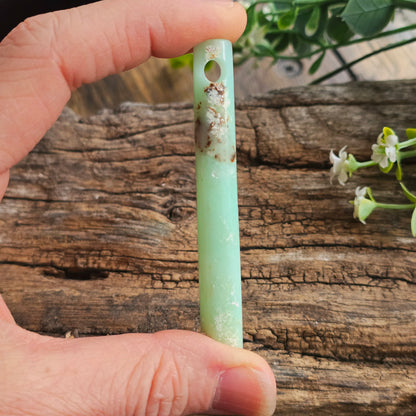 Pendentif Totem en Chrysoprase - n°6