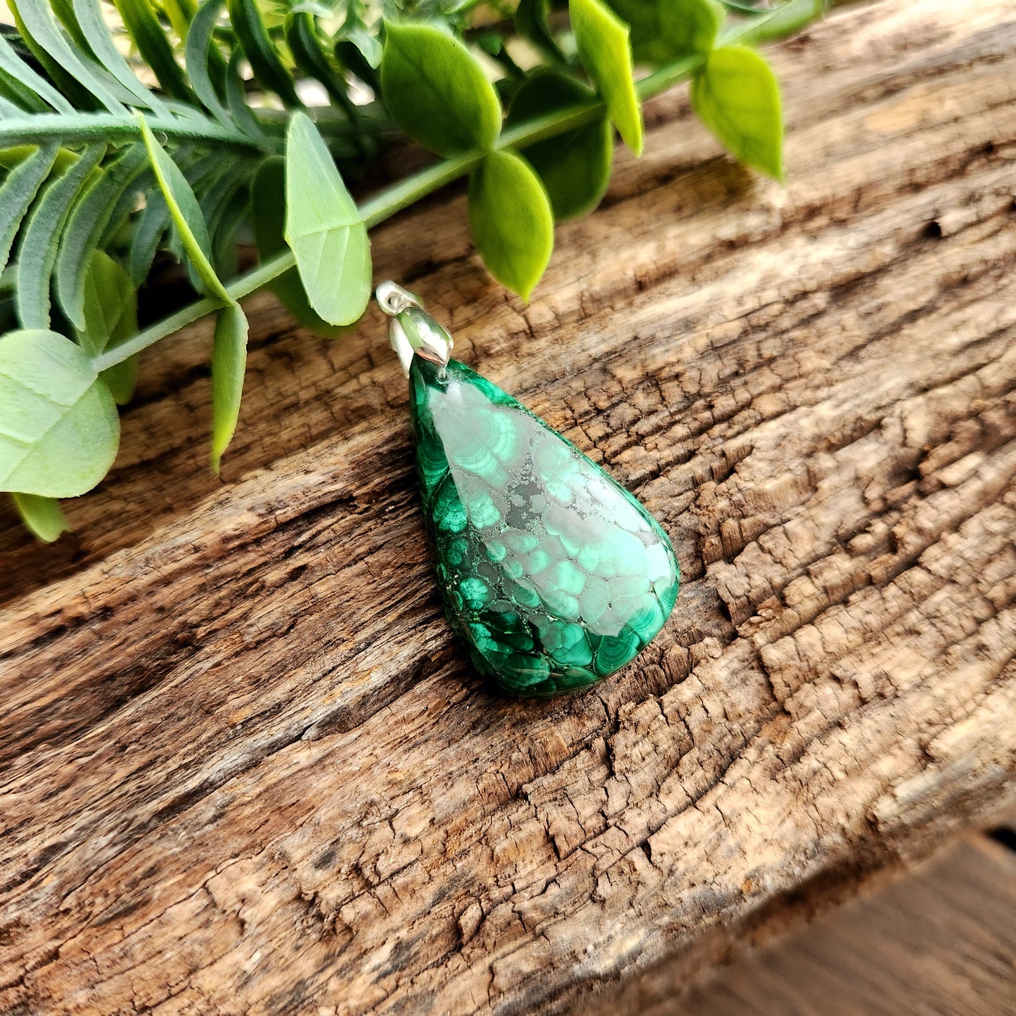 Pendentif en Malachite - n°4