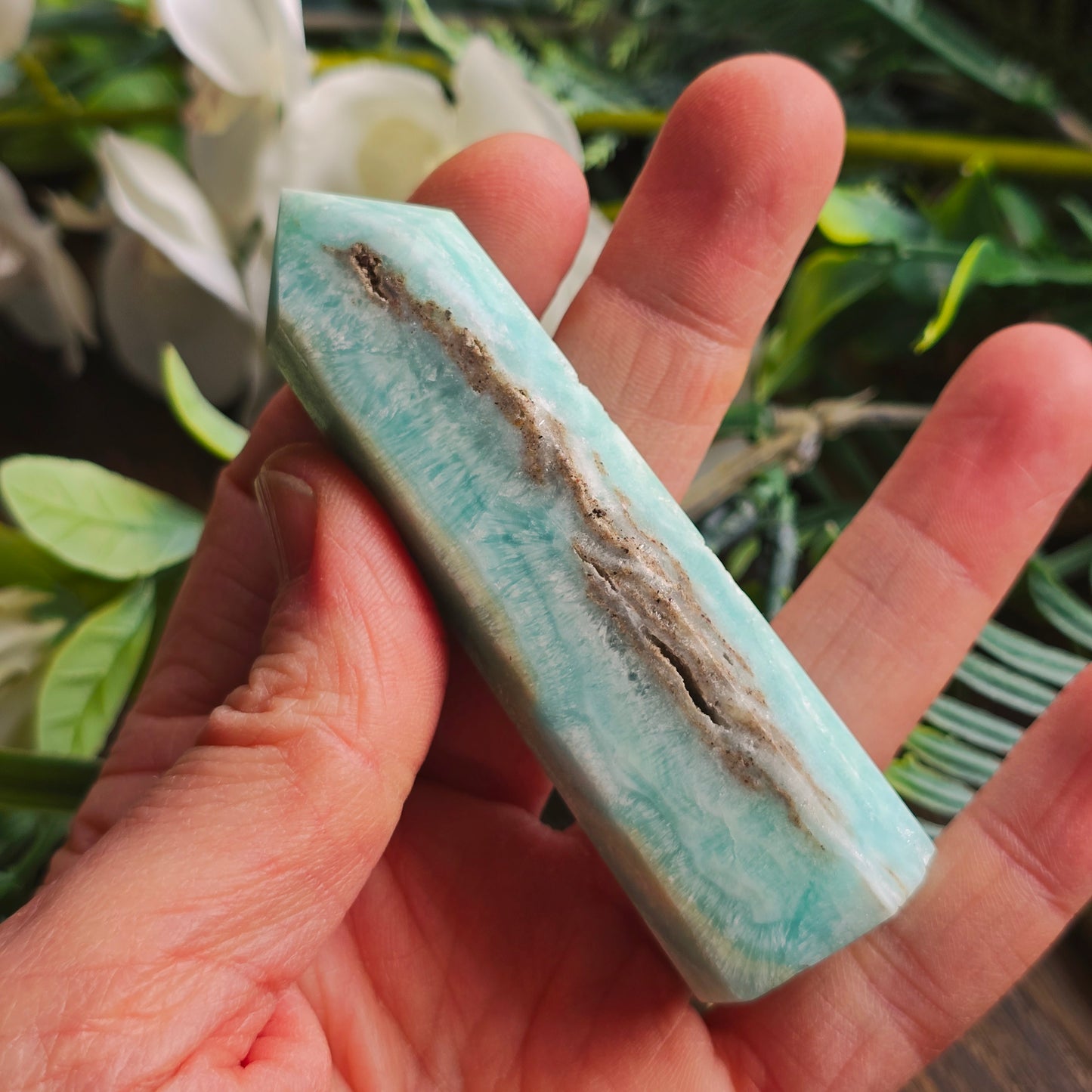 Tour en Aragonite bleue - n°8