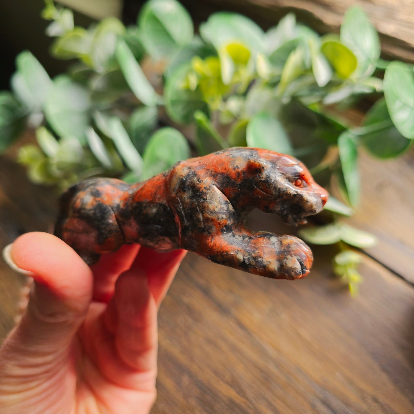 Léopard en Yooperlite - n°1