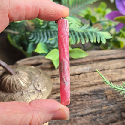 Pendentif Totem en Rhodocrosite - n°2