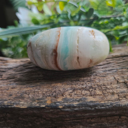 Galet en Aragonite bleue - n°2