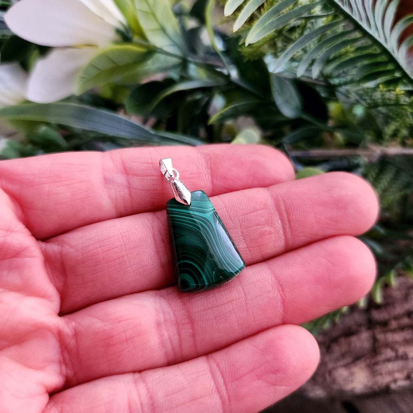 Pendentif en Malachite - n°14