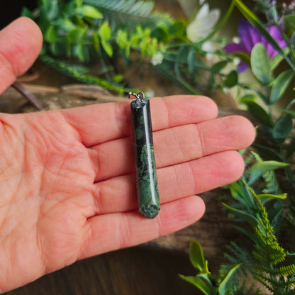 Pendentif Totem en Jaspe kambaba - n°2