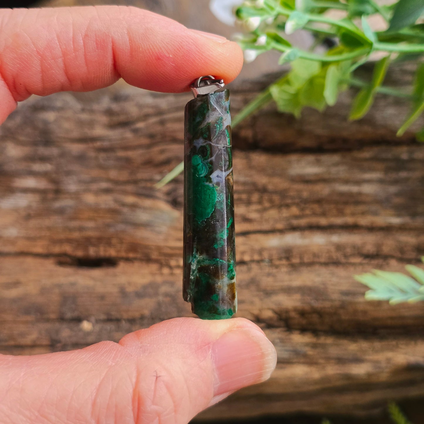 Pendentif Totem en Chrysocolle - n°4