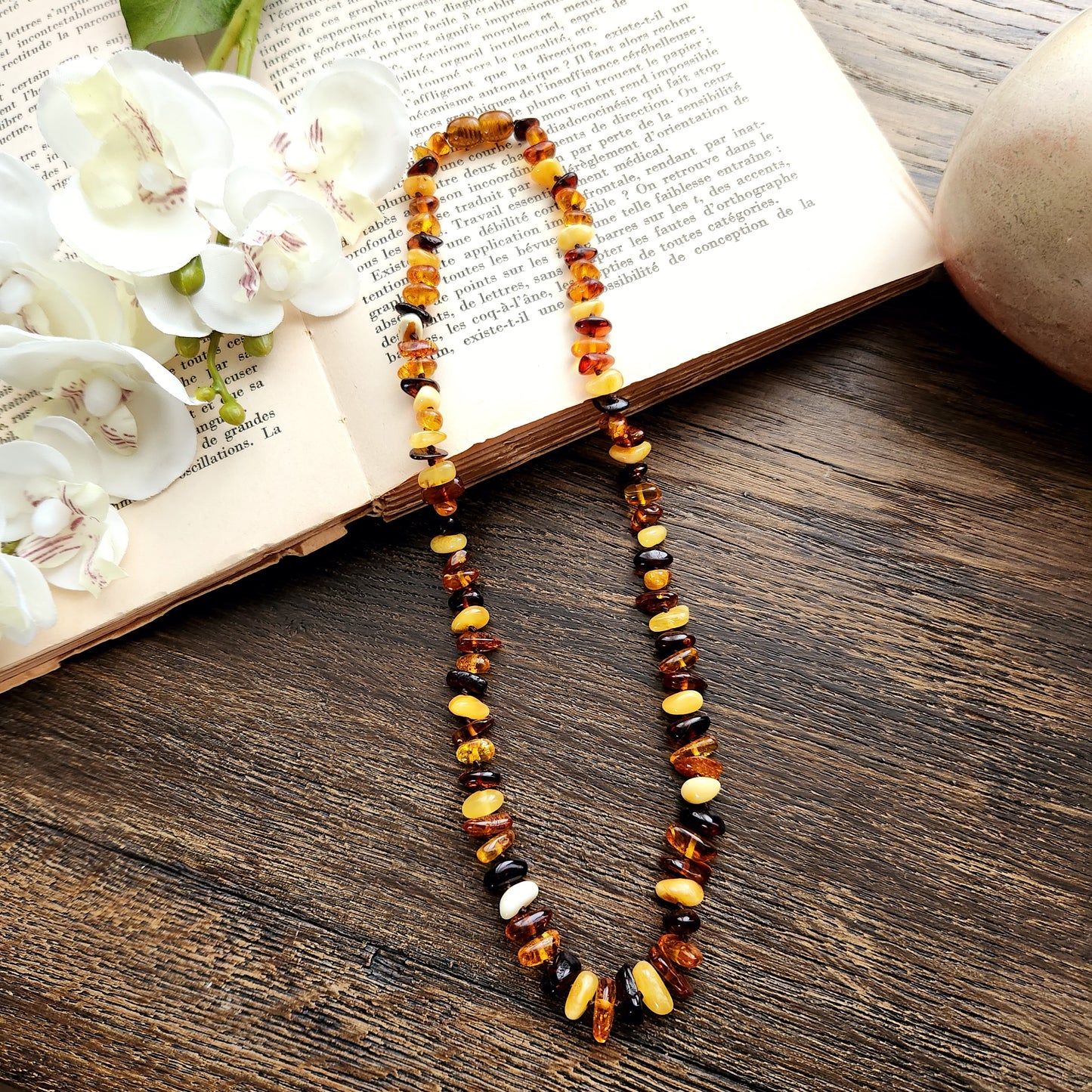 Collier en Ambre - Grand