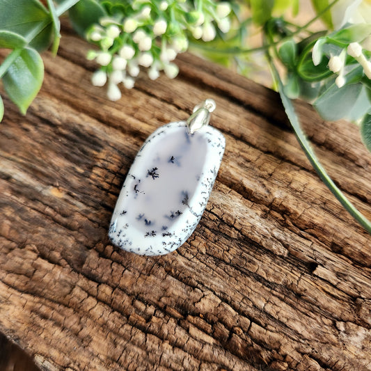 Pendentif en Agate dendritique - n°2