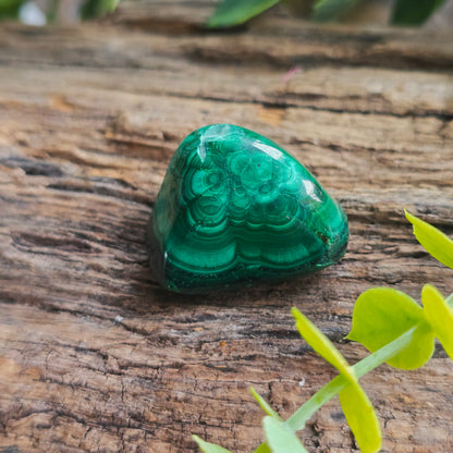 Galet en Malachite - n°2