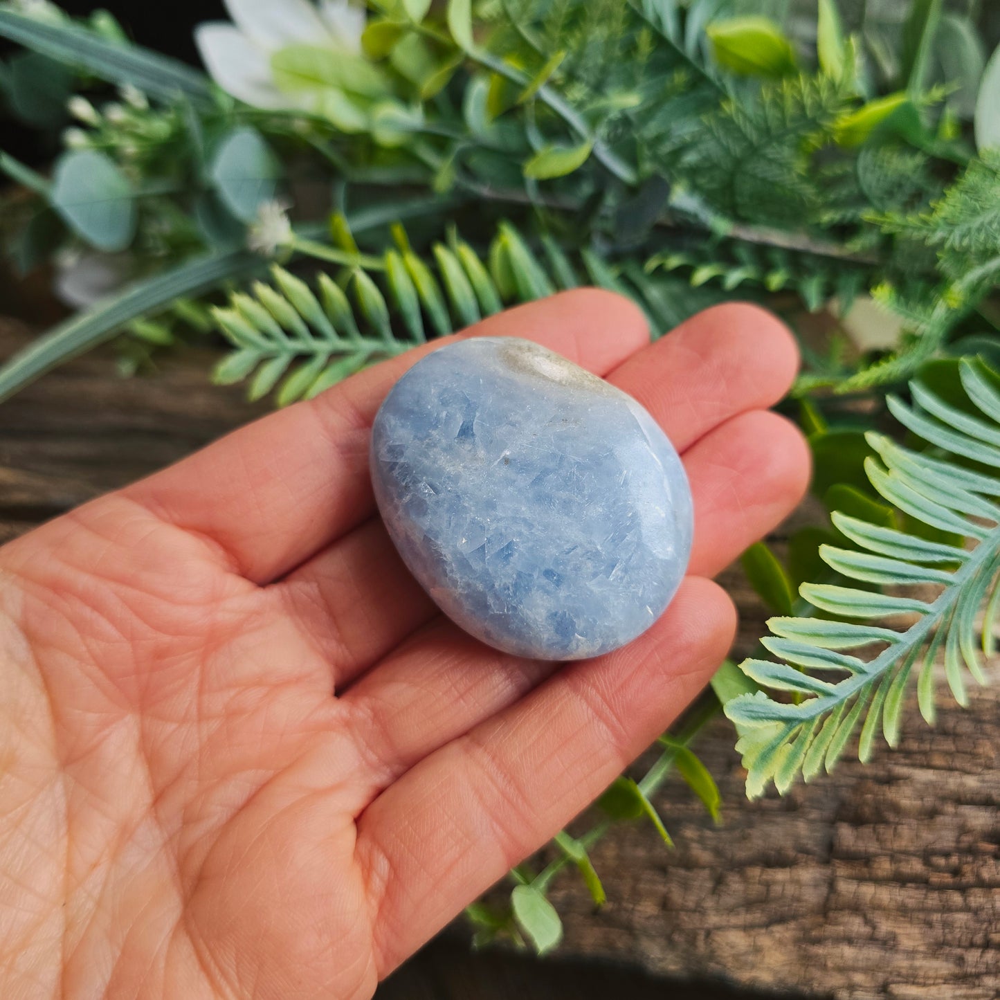 Galet en Calcite Bleue - n°2