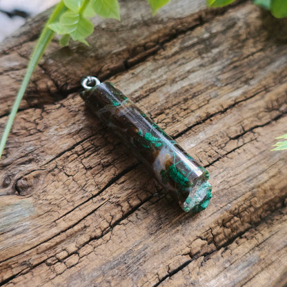 Pendentif Totem en Chrysocolle - n°4