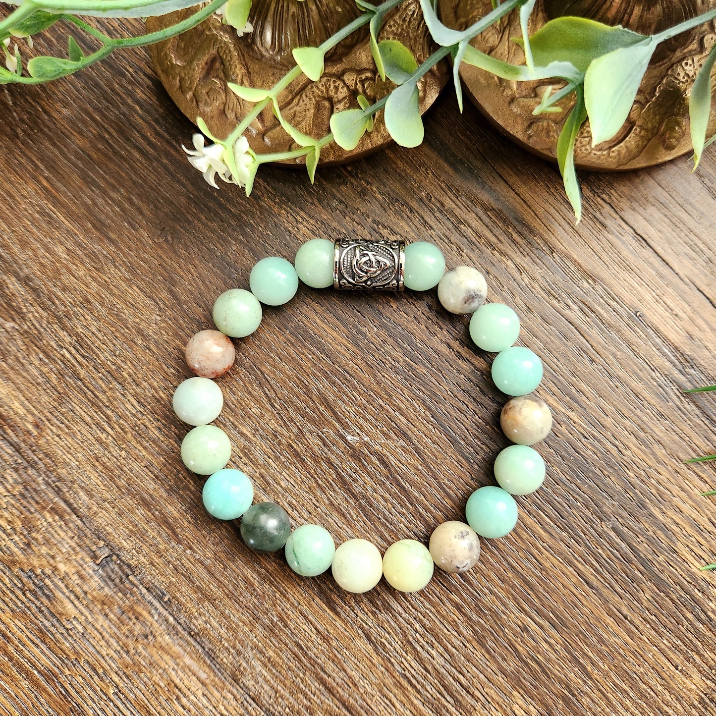 Bracelet en Amazonite - 10mm