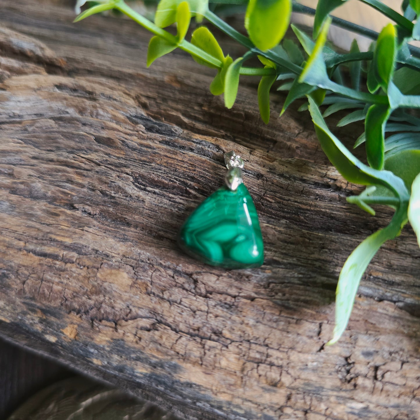 Pendentif en Malachite - n°14