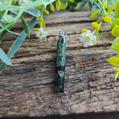 Pendentif Totem en Jaspe kambaba - n°5