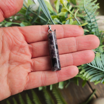 Pendentif Totem en Améthyste - n°1