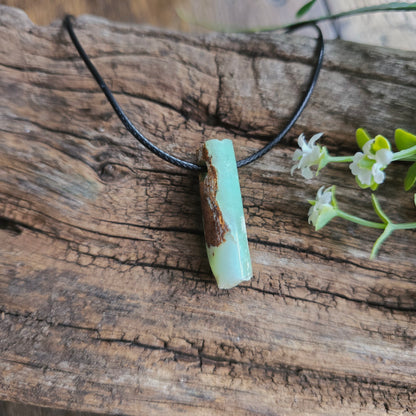Pendentif Totem en Chrysoprase - n°7