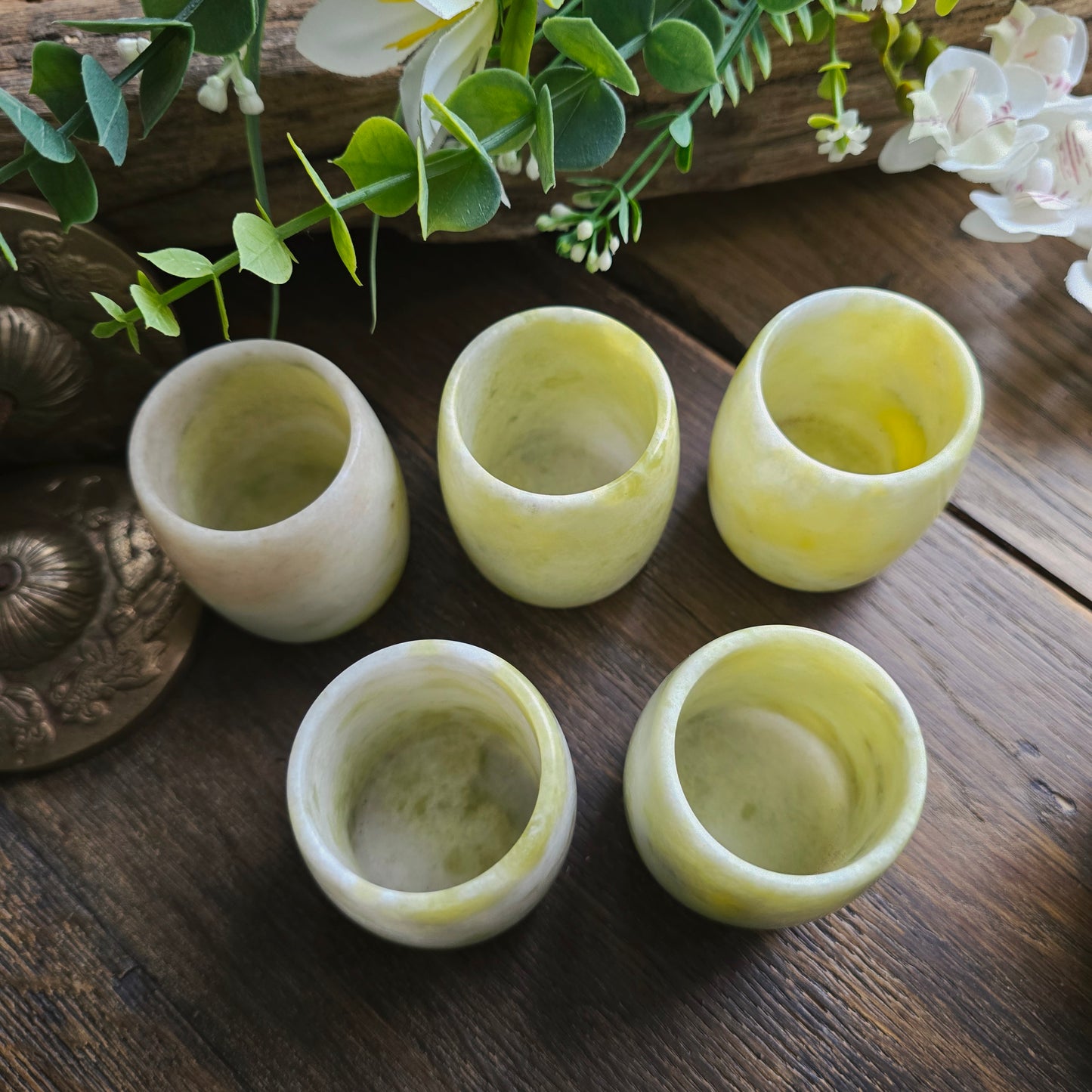 Tasse en Jade "couleur citron"