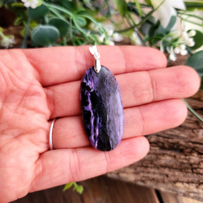 Pendentif en Charoïte - n°2