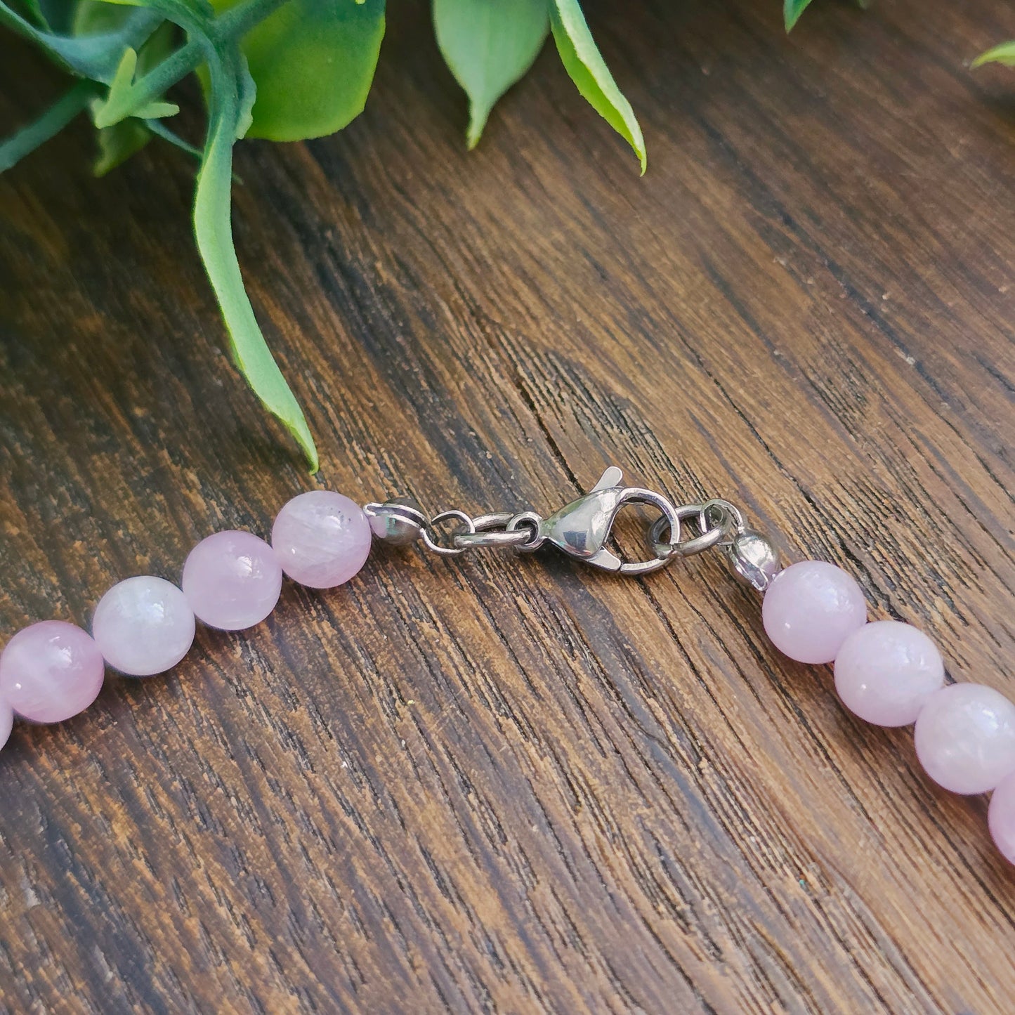 Collier en Kunzite