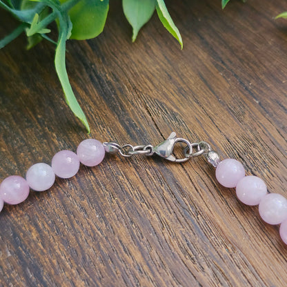 Collier en Kunzite
