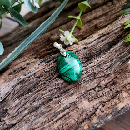 Pendentif en Malachite - n°13